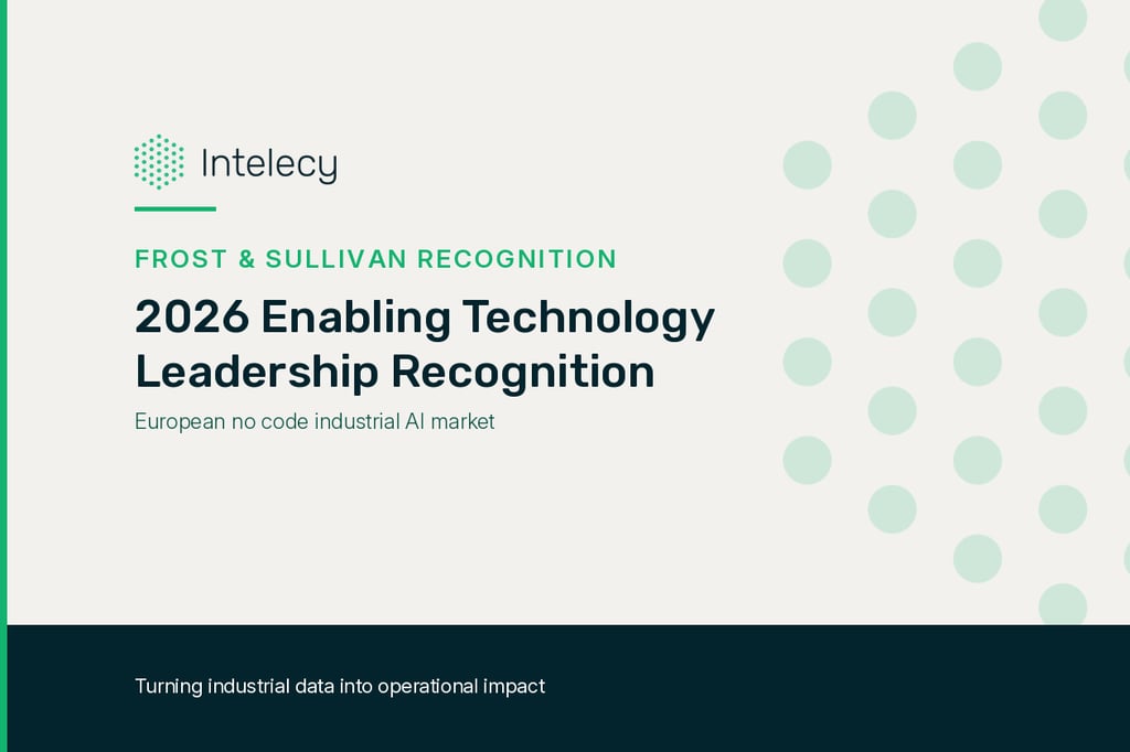 Intelecy Receives 2026 Frost & Sullivan Enabling Technology Leadership Recognition