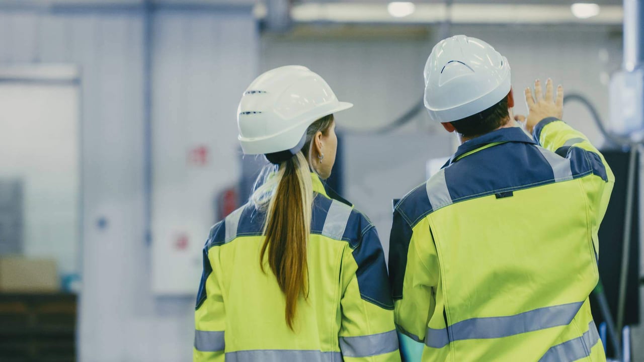 Factory workers