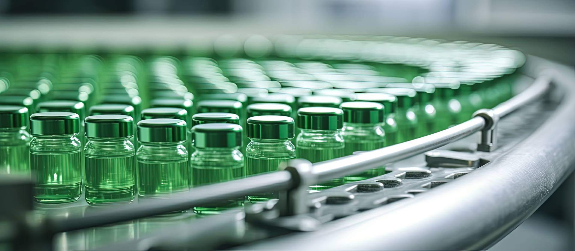 Image of glass bottles